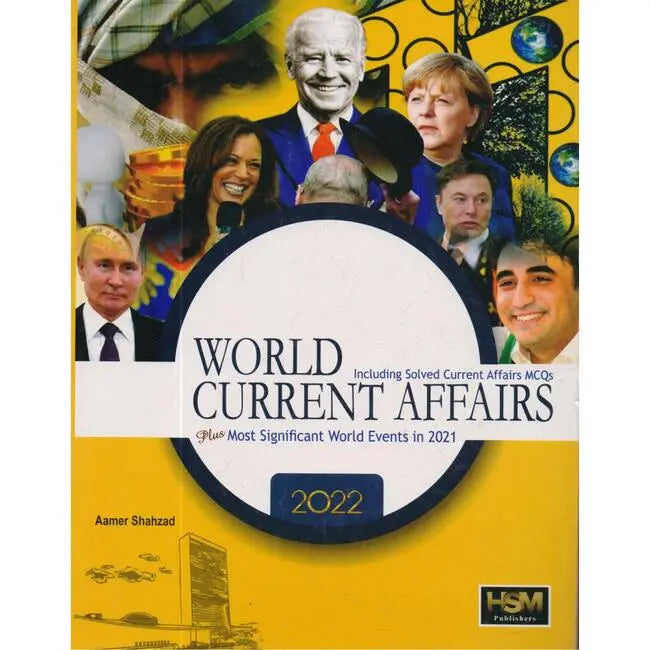 HSM World Current Affairs Book By Aamer Shahzad Multan Kitab Ghar