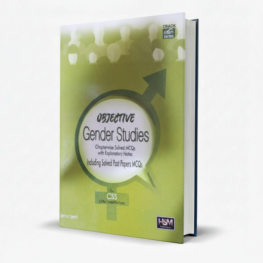 HSM Objective Gender Studies Solved MCQs & Past Papers for CSS by Sehar Syed  mkg.