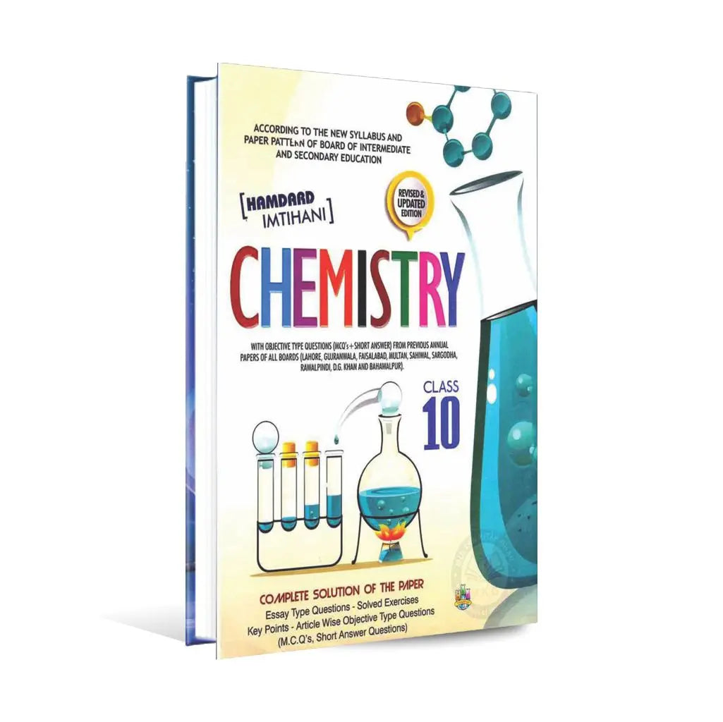 Hamdard Imtihani Chemistry For 10th Class Book By Hamdard Kutab Khana Multan Kitab Ghar