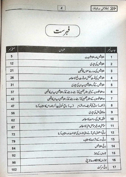 Hamdard Imtihani Itlaqi Barqiyat Class 6 Urdu Medium Guide