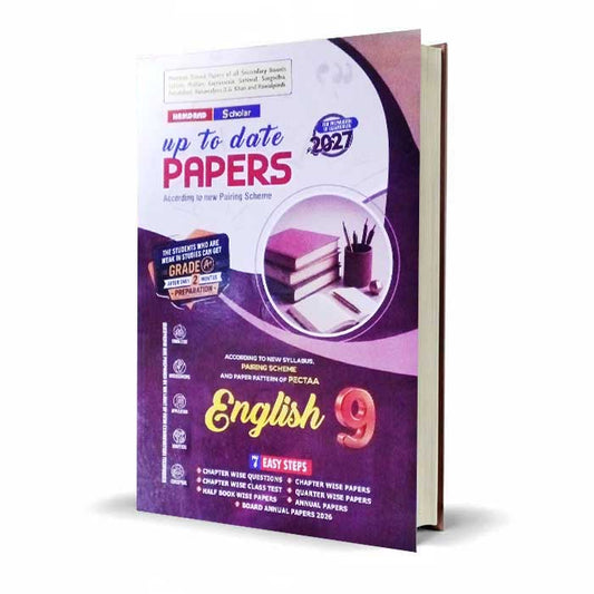 Hamdard Scholar 9th Class English Up-To-Date Papers – Exam 2026