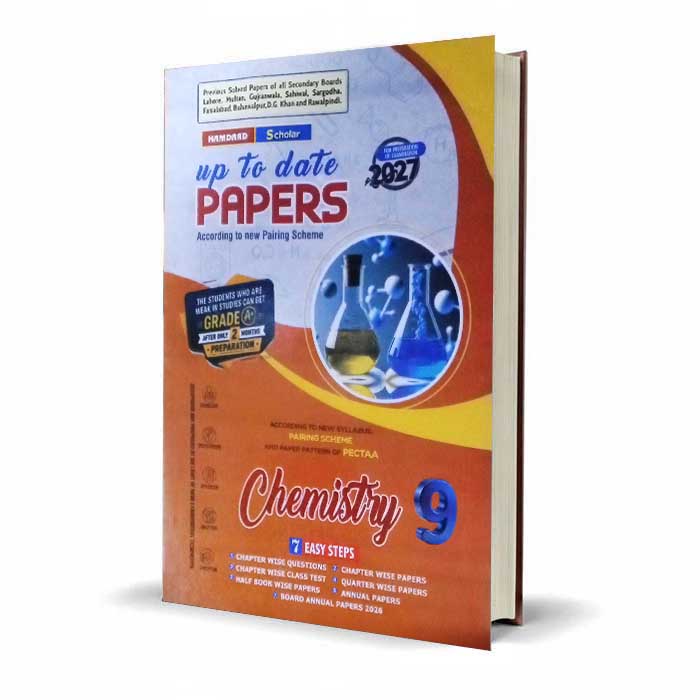 Hamdard Scholar Chemistry 9th Class Up-To-Date Papers | Exam Preparation 2026