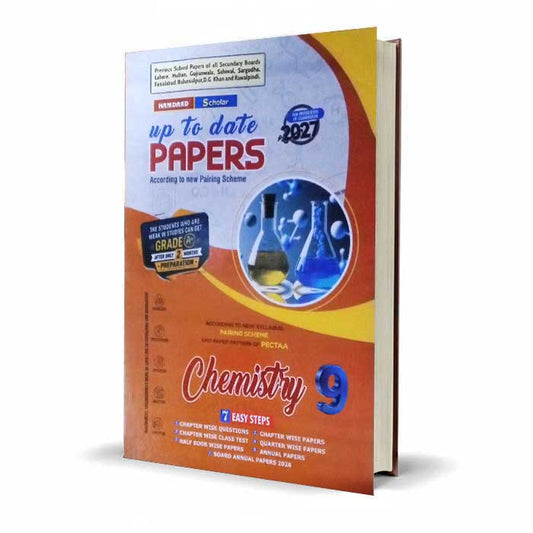 Hamdard Scholar Chemistry 9th Class Up-To-Date Papers | Exam Preparation 2026