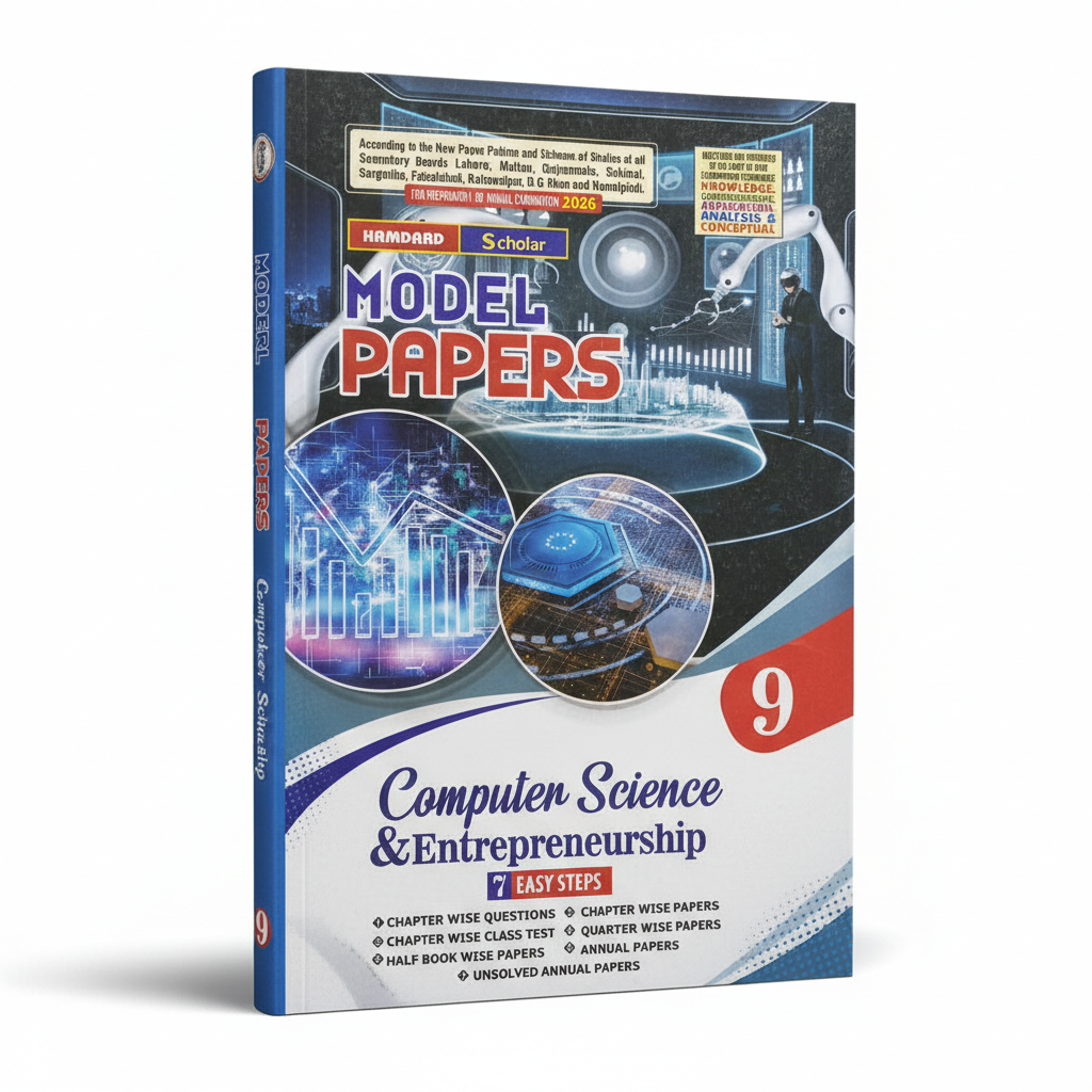 Hamdard Scholar Computer Science Up-To-Date Paper for Class 9th for Examination 2026 MKG