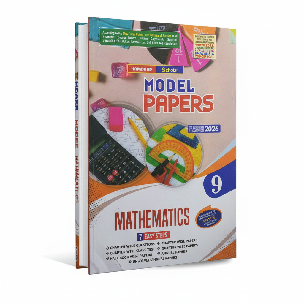 Hamdard Scholar Mathematics (Science Group) Up-To-Date Paper for Class 9th for Exam 2026 MKG