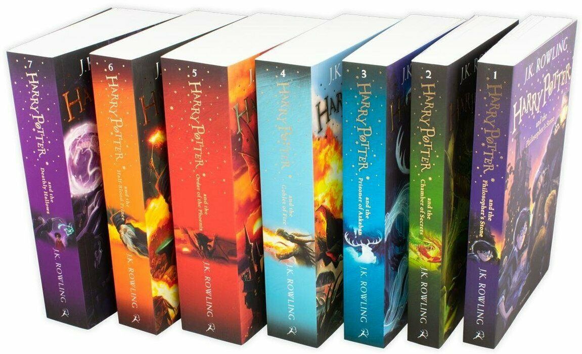 Harry Potter Complete Series Books Set of 7 By J.K. Rowling - Multan Kitab Ghar