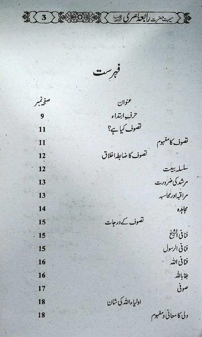 Hazrat Rabia Basri (R.A)