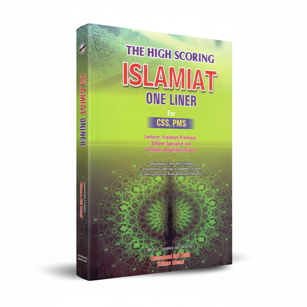 High Scoring Islamiat One Liner by Muhammad Asif Malik & Iftikhar Ahmed MKG