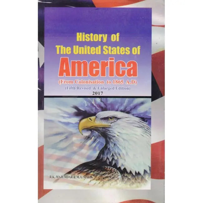 History of The United States of America Book By M.A Malik Multan Kitab Ghar