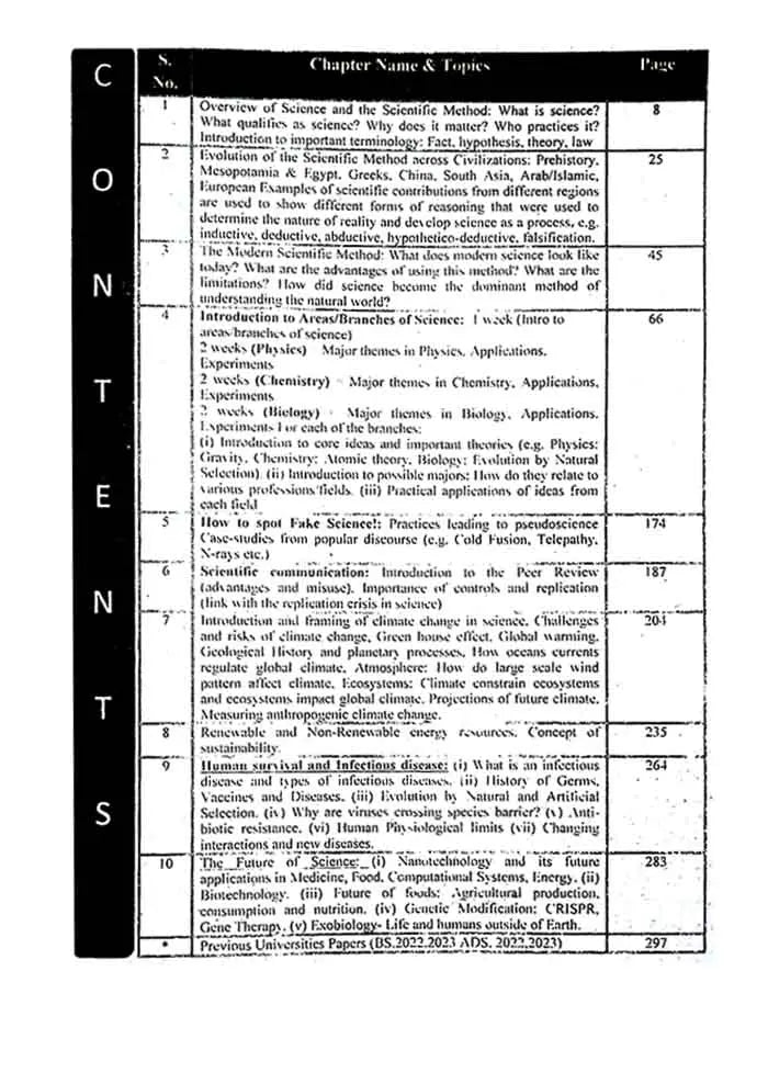 Honey A textbook of Natural Science (General science) for 1st Semester ADA, ADS by Dr M. Khalid Baloch Honey Books