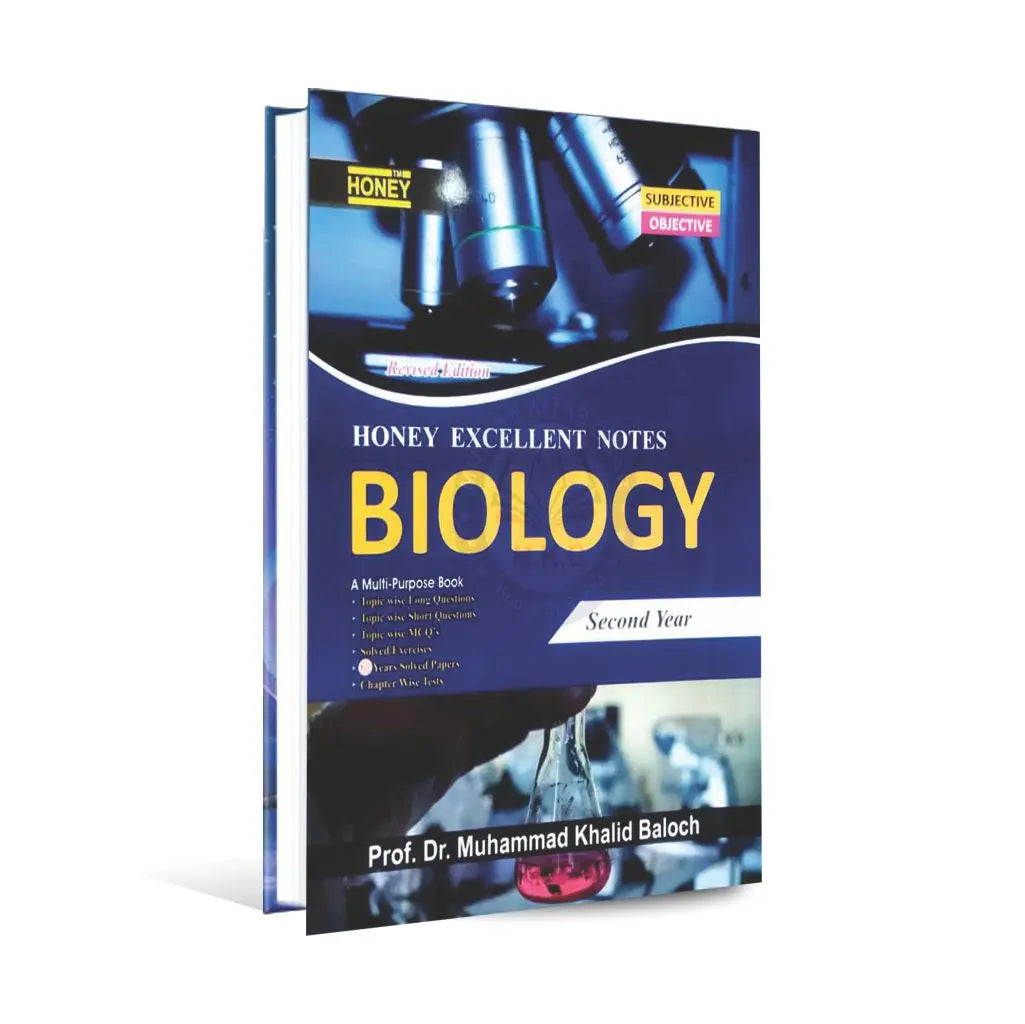 Honey Biology Super Excellent Notes for Class 12 Topic Wise Subjective Objective Multan Kitab Ghar