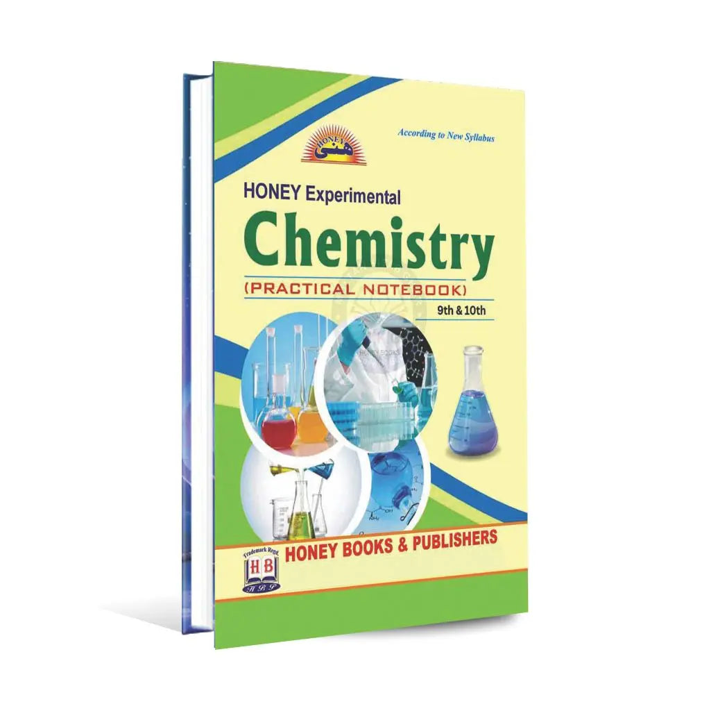 Honey Chemistry Practical Notebook for Class 9 10 by Syed Latif Bukhari Multan Kitab Ghar