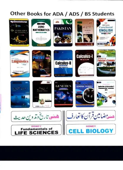 Honey Current Affairs for ADA/ ADS/ BS By Naveed Sajid