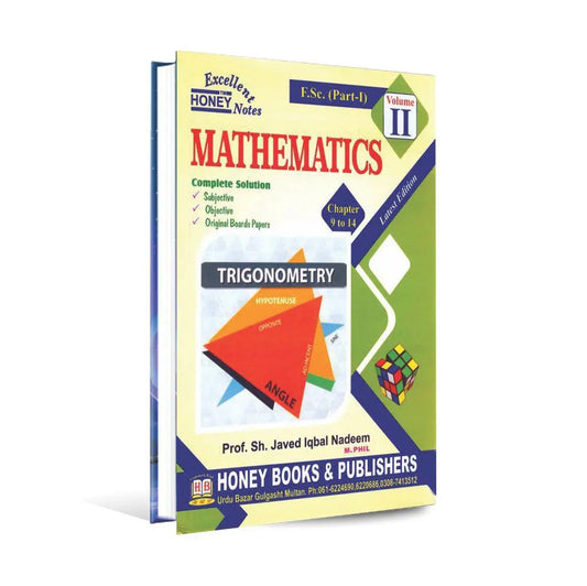 Honey Mathematics Book For FS.c 1 Volume 2 By Javed Iqbal