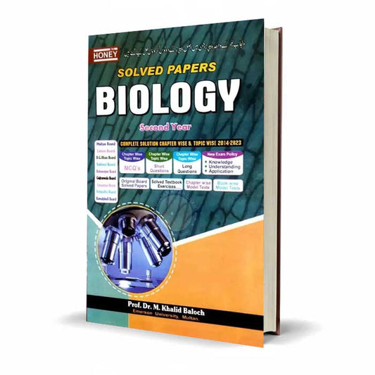 Honey Solved Biology Model Paper For Class 12 By Dr. Khalid