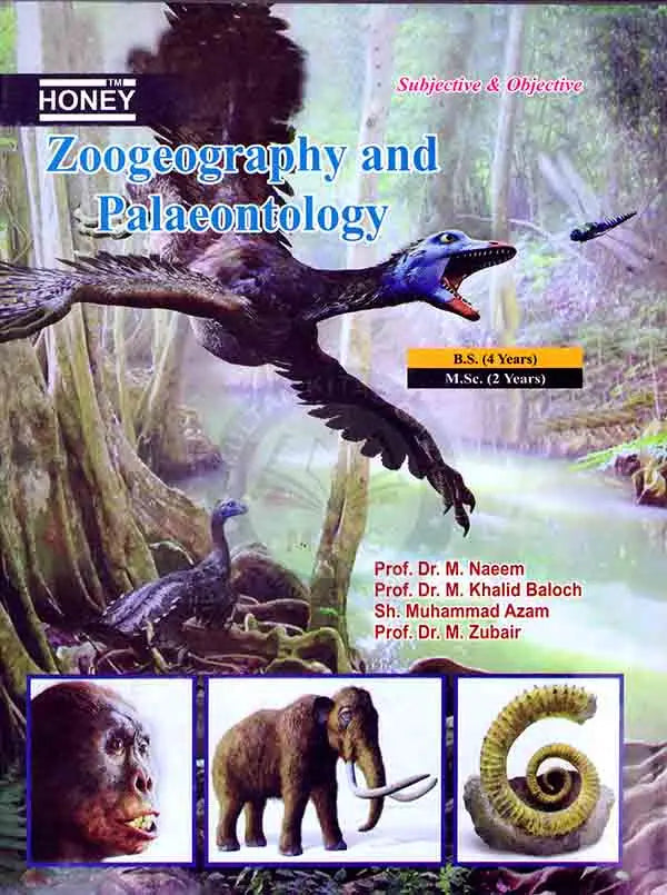 Honey Zoogeography and Palaeontology For BS and M.Sc By Khalid Baloch Multan Kitab Ghar