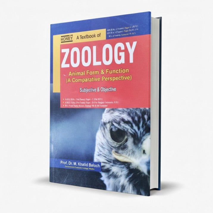Honey A Textbook of Zoology Animal Form & Function SU/OB for ADA by Prof. Dr. M. Khalid Baloch MKG