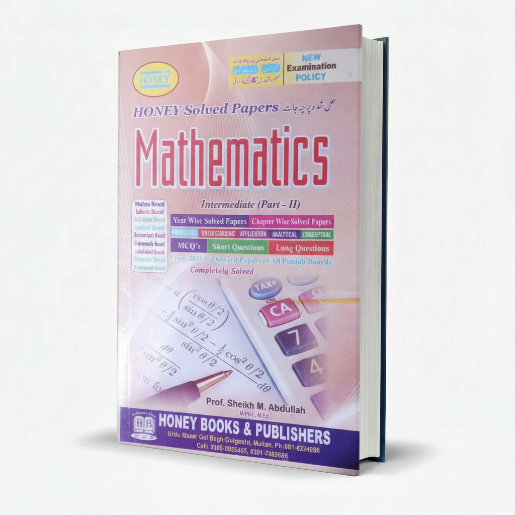 Honey Smart Syllabus & Solved Model Papers Mathematics Class 12th MKG