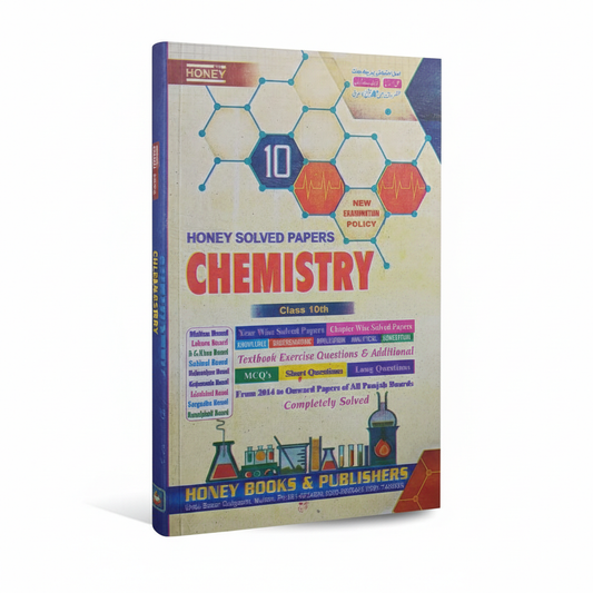 Honey Solved Papers Chemistry for 10 class 2026 mkg