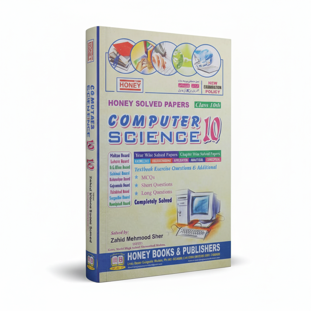 Honey Solved Papers Computer Science English Medium for Class 10th mkg