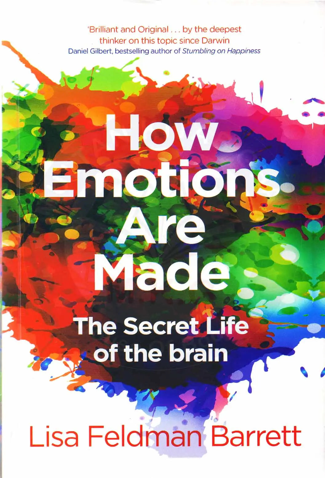 How Emotions are Made Book By Lisa Feldman Barrett Multan Kitab Ghar