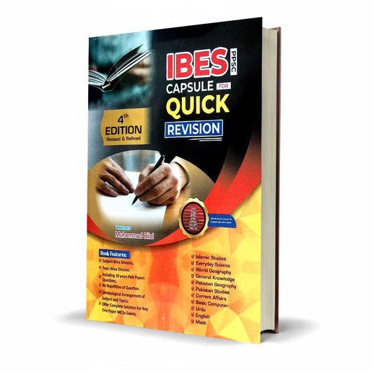 IBES PPSC Capsule Quick Revision by Prof Muhammad Bilal