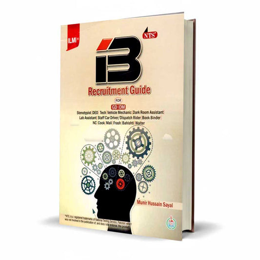 IB Recruitment Guide for NTS, Steno Typist by Munir Hussain Sayal