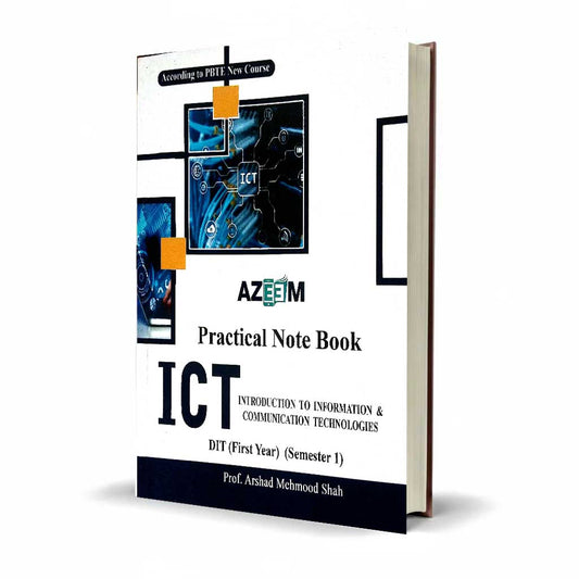 Azeem Practical Note Book ICT DIT 1st Year Semester 1
