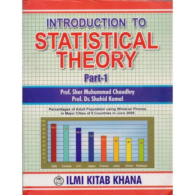 ILMI Introduction to Statistical Theory Book Part I For BS, B.Com by Dr. Shahid Kamal Multan Kitab Ghar