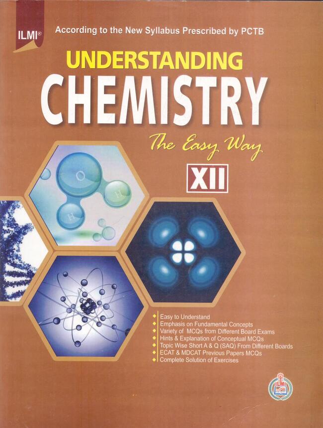 ILMI understanding Chemistry Book for class 12 By ILMI Kitab Khana Multan Kitab Ghar