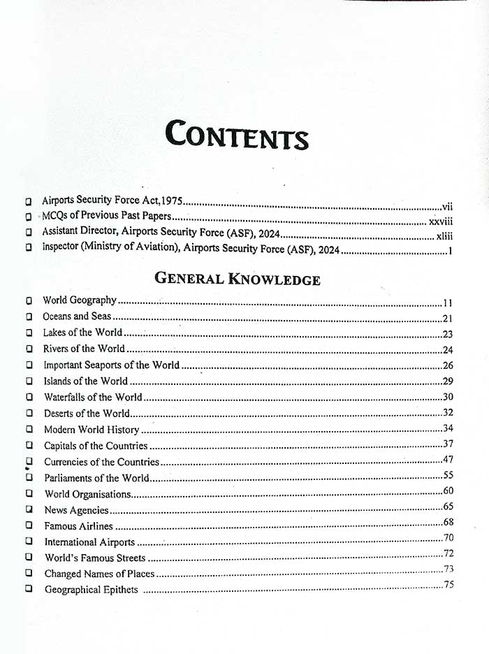 ASF Guide for Assistant Director & Inspector by World Times – Latest Edition
