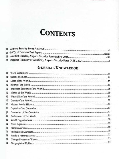 ASF Guide for Assistant Director & Inspector by World Times – Latest Edition