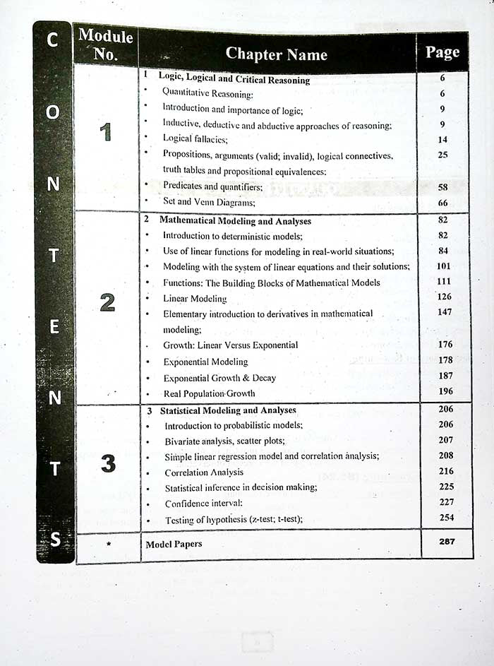 Honey A Textbook of Quantitative Reasoning-II | Solved Papers for ADA, ADS, BS | By Dr. M. Imran Bhatti