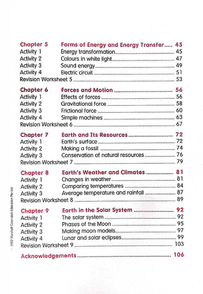 New Science Connection Workbook Grade 4 – Marshall Cavendish Education