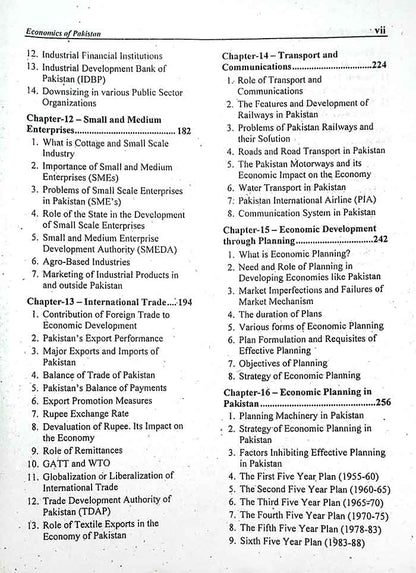 Economics of Pakistan Book For B.com M. Saeed Nasir Contents 2 MKG