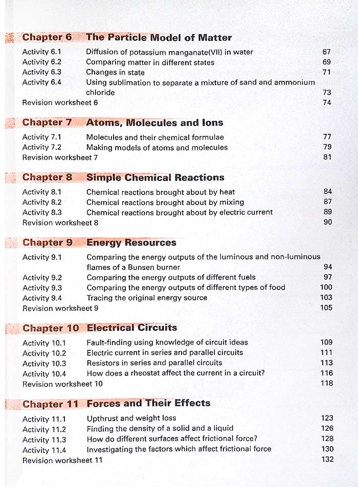 International Lower Secondary Science Workbook 2 | Marshall Cavendish Ho Peck Leng