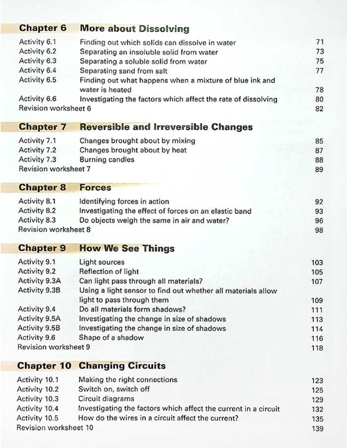 International Lower Secondary Science Workbook 1 | Marshall Cavendish Ho Peck Leng