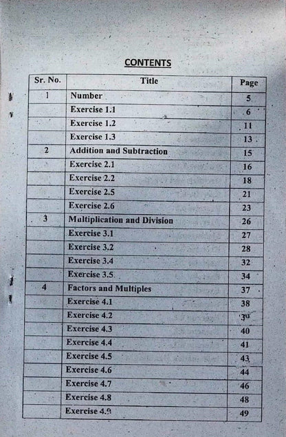 Pilot Super One Mathematics Class 4 English Medium | New Syllabus