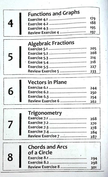 Pilot Super One Mathematics Book Science Group For Class 10th