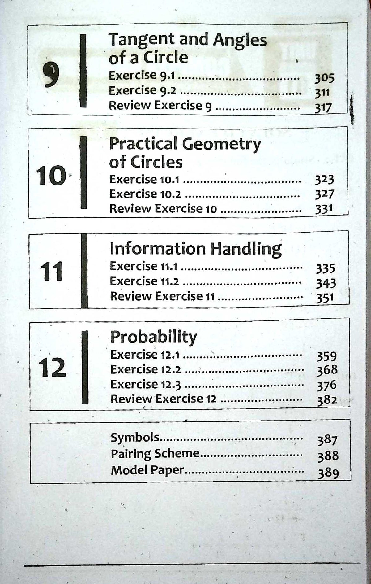 Pilot Super One Mathematics Book Science Group For Class 10th