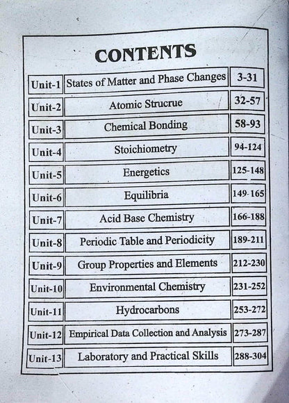 Brain Solution Chemistry Class 9 English Medium | Punjab Board Latest Edition