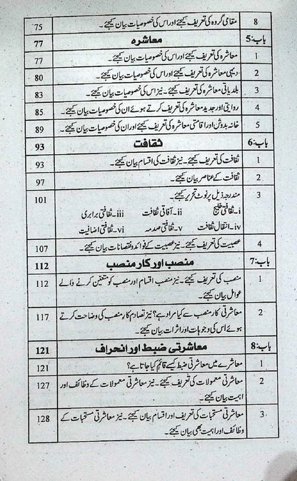 Honey Solved Papers Sociology for BA Part 1 – Latest Edition