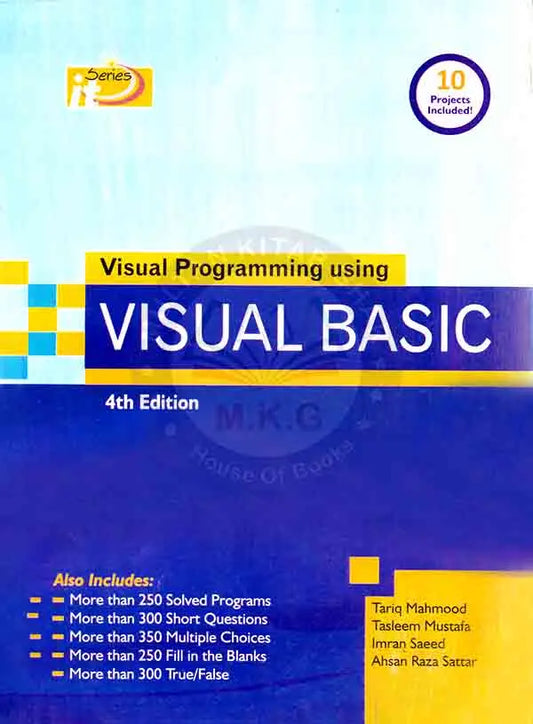 IT Series Visual Basic for Visual Programming using 4th Edition By Tariq Mahmood Multan Kitab Ghar