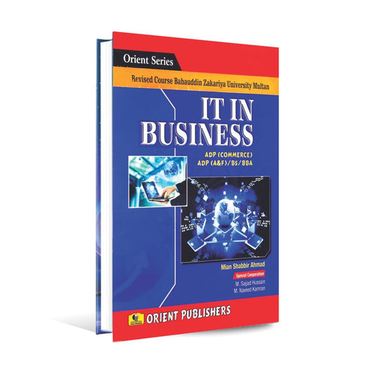 IT in Business Book For ADP Commerce, BS By Shabbir Ahmad Multan Kitab Ghar