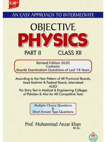 Ilmi 0bjective Physics Class 12 Part 2 Multan Kitab Ghar