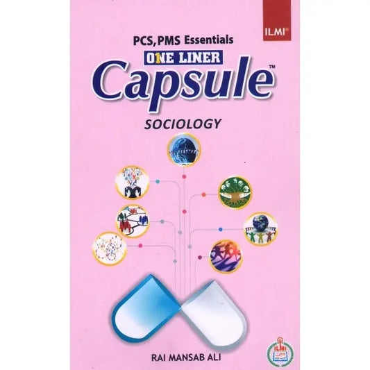 Ilmi Capsule Sociology Book For PCS, PMS By Rai Mansab Ali Multan Kitab Ghar