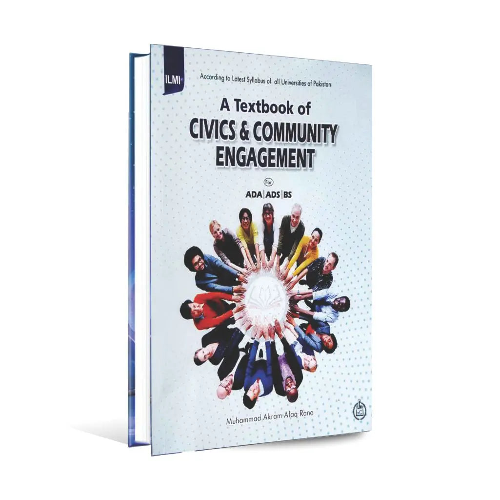 Ilmi Civics and Community Engagement MCQs for ADA, ADS, BS | By M. Akram Afaq Rana Ilmi Kitab Khana