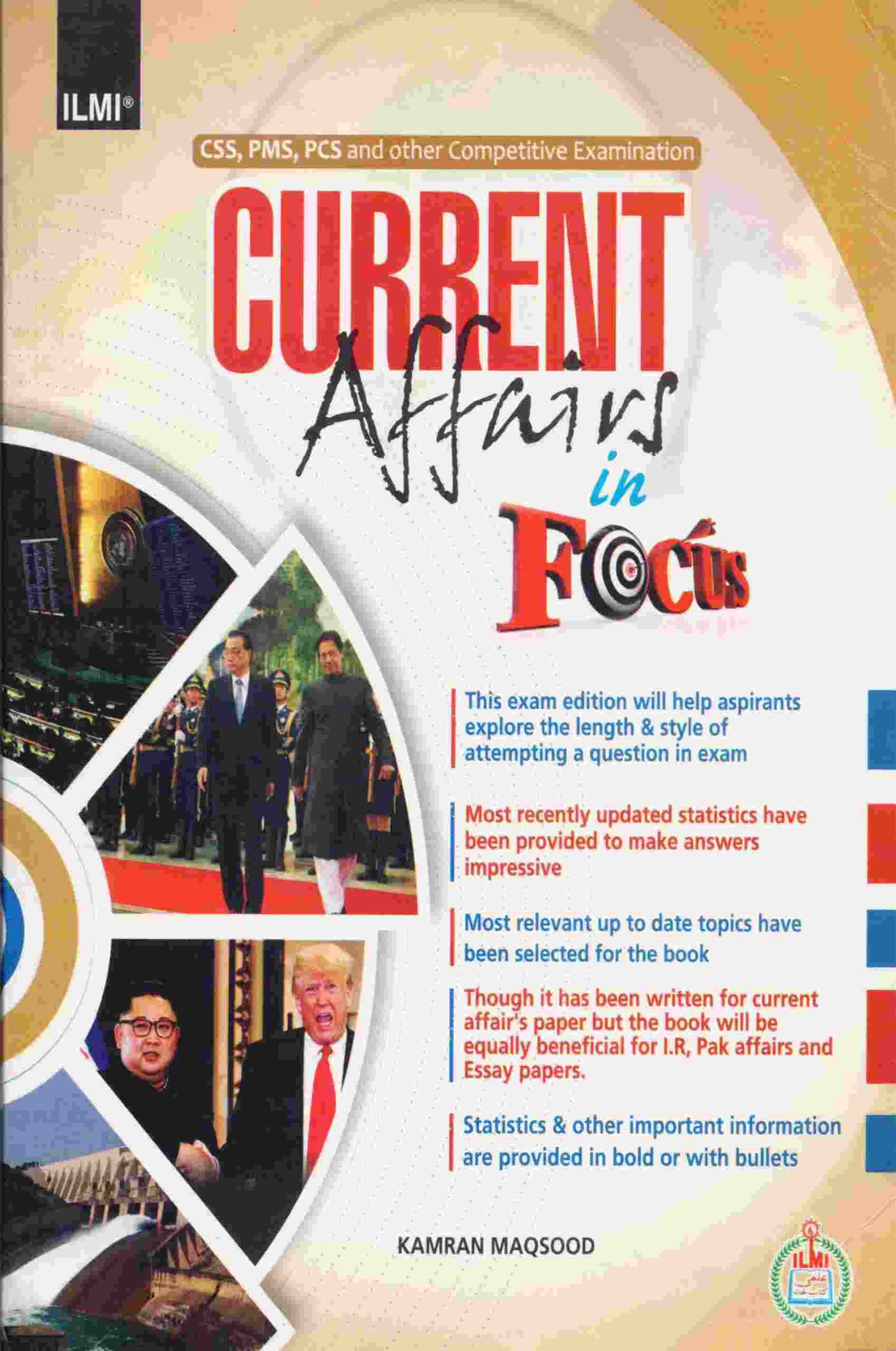 Ilmi Current Affairs In Focus Book By Kamran Maqsood Multan Kitab Ghar