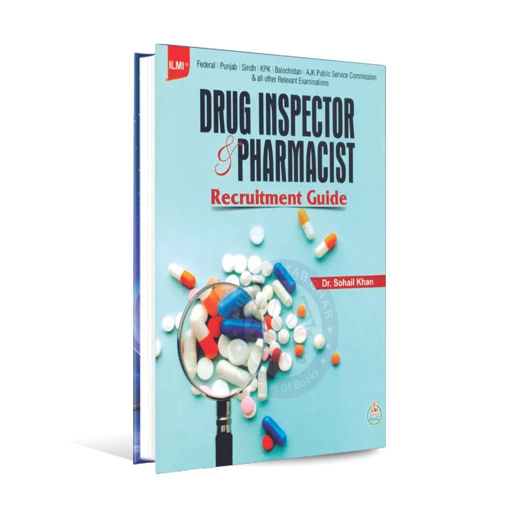 Ilmi Drug Inspector Pharmacist Guide Book By Dr Sohail Khan - Multan Kitab Ghar