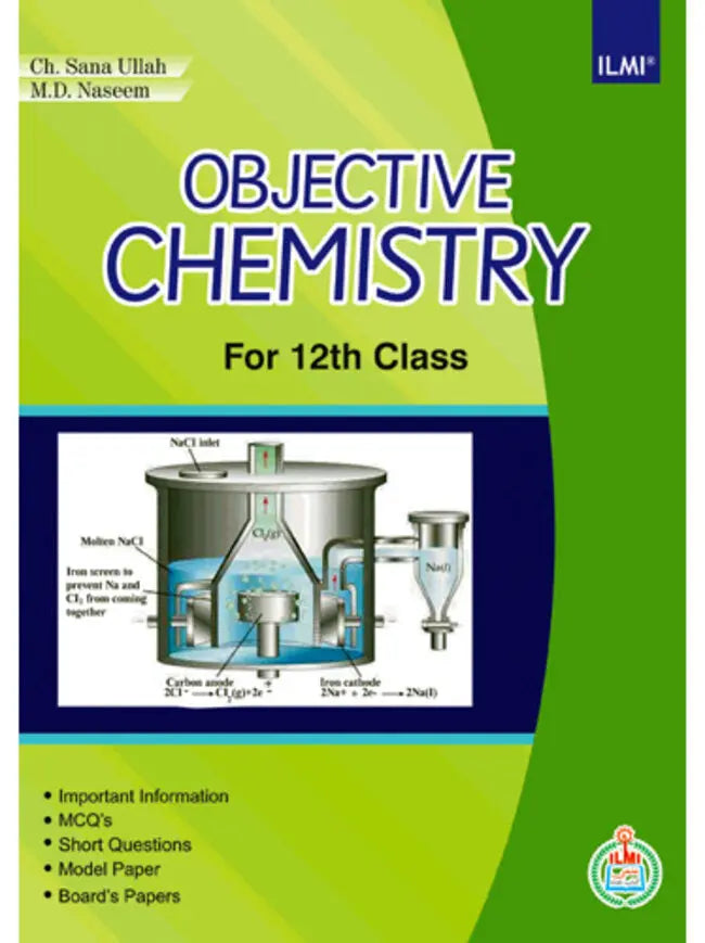 Ilmi Intermediate Chemistry Book For class 12 By Ch Sana Ullah Multan Kitab Ghar